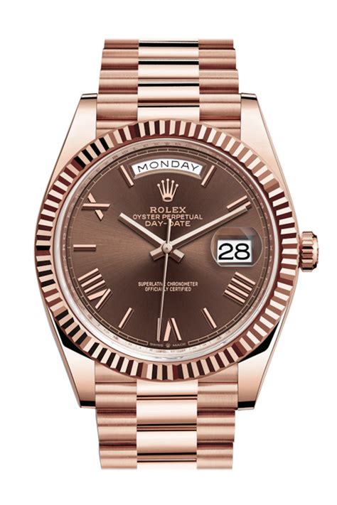 rolex presidential chocolate dial